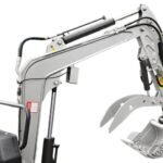 Rhinoceros KS12-9 Mini-pelle — Kubota 14 CV, hydraulique KDK/EATON, châssis ajustable 780–950 mm neuf – Image 5