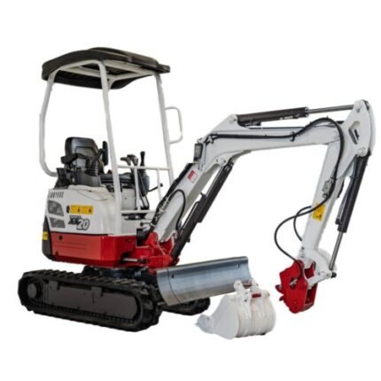 Rhinoceros XN 20 Mini-pelle — Kubota D902 18,5 CV, hydraulique NACHI, 2 000 kg, chenilles extensibles neuf