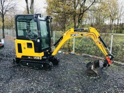 JCB 19C-1 Mini pelle — 1,84 t, largeur 0,98 m, occasion