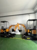 JPC BAIMSE BM10 Pelle rotative — Monocylindre, 1 000 kg, châssis rétractable 80 cm-1 m, rotation 360° neuve – Image 2