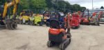 Kubota K008-3 Mini pelle ultra-compacte 980 kg — moteur Kubota D722BH5, 3 godets, attache rapide, 700 h, 2021 occasion – Image 4