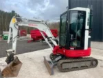 Takeuchi TB23R Mini pelle sur chenille — 2,5 t, 2018, 1 672 h occasion – Image 3