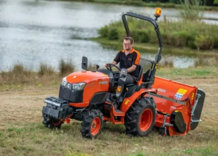 KUBOTA B2231HDW Micro tracteur diesel — 18,5 CV, hydrostatique, PdF 540/1000, homologué route neuf