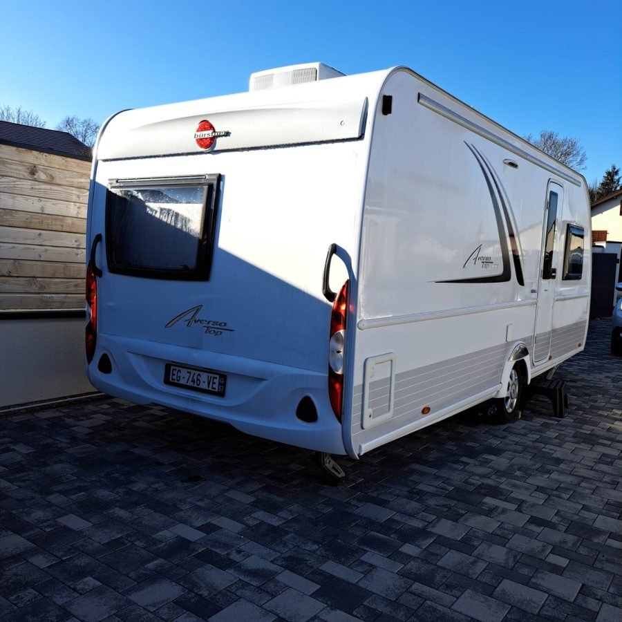 K1 Bürstner Averso Top Caravane avec auvent — 2016, 5,92 m, 2 couchages, PTAC 1 500 kg occasion – Image 1