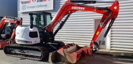 Coltrax CX85S Mini pelle — 8,5 t, 2018, 550 h, Yanmar 73 ch, attache Martin, 3 godets occasion