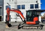 Kubota KX057-4 Mini pelle 5,6 tonnes — 3 godets, attache rapide, chenilles caoutchouc, godet 0,17 m³, révisée, 2018 occasion