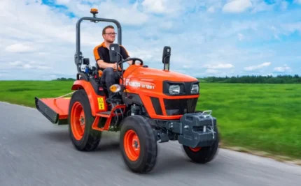 KUBOTA EK1261DT Micro tracteur diesel — 24 CV, 9 vitesses, relevage 750 kg, direction assistée neuf