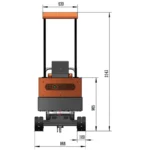 Deleks A80 Boz Mini-pailleuse — Prise de force 540 tr/min, projection 5-8 m, tracteur 20 CV minimum neuve – Image 2