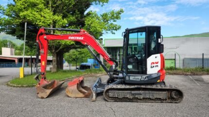 Coltrax CX58 Mini pelle — attache rapide hydraulique Martin, 3 godets, occasion