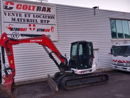 Coltrax CX85S Mini pelle — 9 t, attache hydraulique Martin, 3 godets occasion