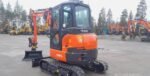 Kubota U36-4 Mini pelle 3,6 tonnes — attache rotative, moteur Kubota, 3 godets, chenilles 300 mm, 13 h, 2022 occasion – Image 7