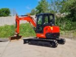 Kubota U48-4 Mini pelle 5 tonnes — attache rapide, système hydraulique BRH commande manuelle, chenilles extensibles 90%, révisée, 2011 occasion – Image 5