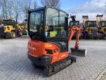 Kubota KX 018-4 Mini pelle 1,79 tonne — moteur Kubota D902BH 11,8 kW, portée 3,92 m, profondeur 2,38 m, force 16,2 kN, 750 h, 2019 occasion