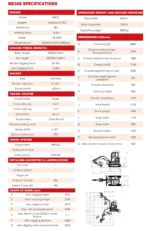 DAVOS ME35E Mini-pelle — Moteur Kubota D1703 18,5 kW, 3 800 kg, profondeur 3 075 mm, godet 0,12 m³ neuve – Image 3