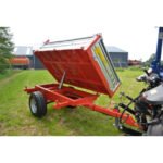 BOXER HT 30 30-3Z Remorque agricole tri-benne — 3 tonnes, bennage hydraulique 3 côtés, 2,50×1,50 m occasion – Image 6
